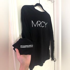 MRCY Black Long Sleeve Shirt